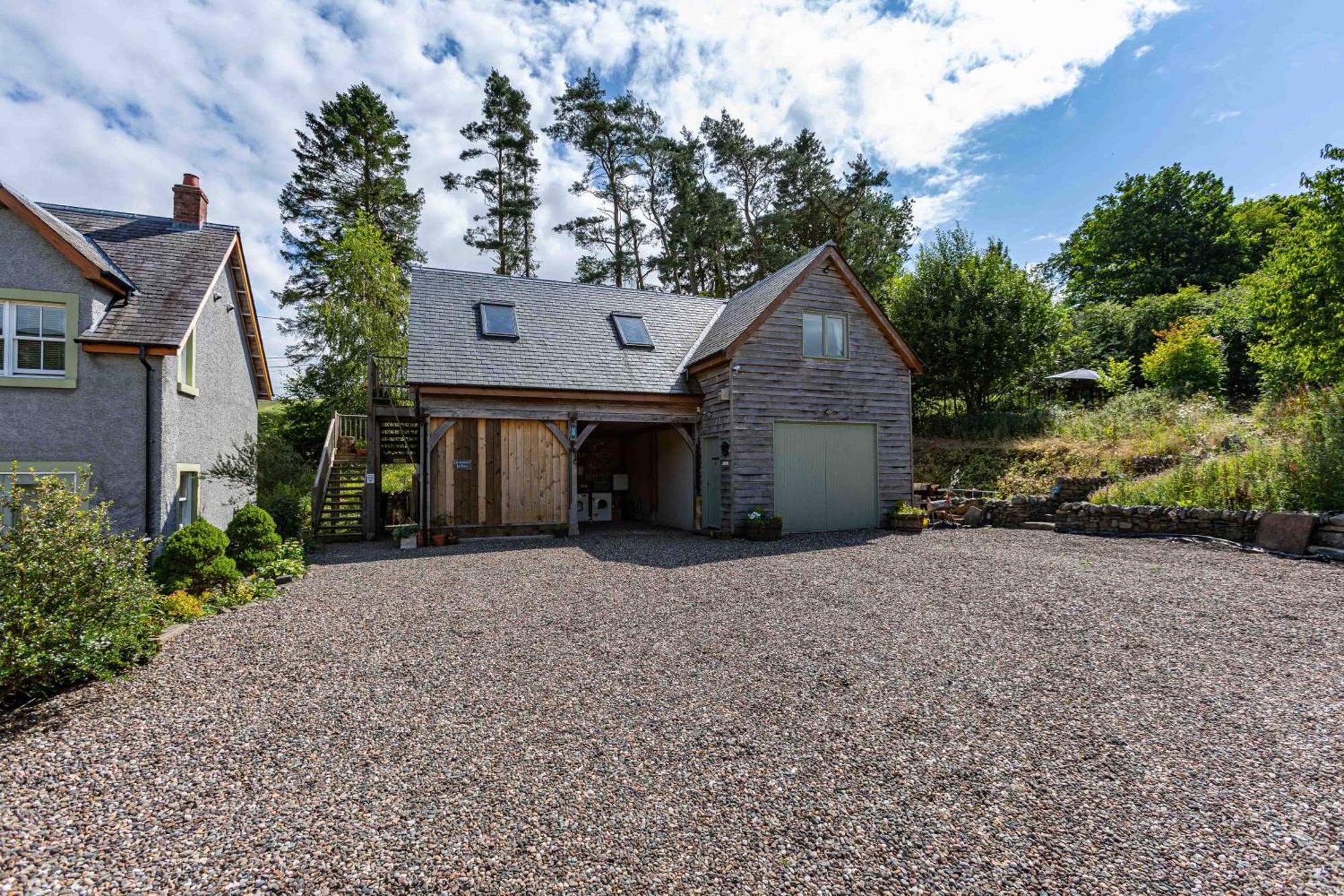 The Barn At Dormouse Cottage Selkirk Exterior foto