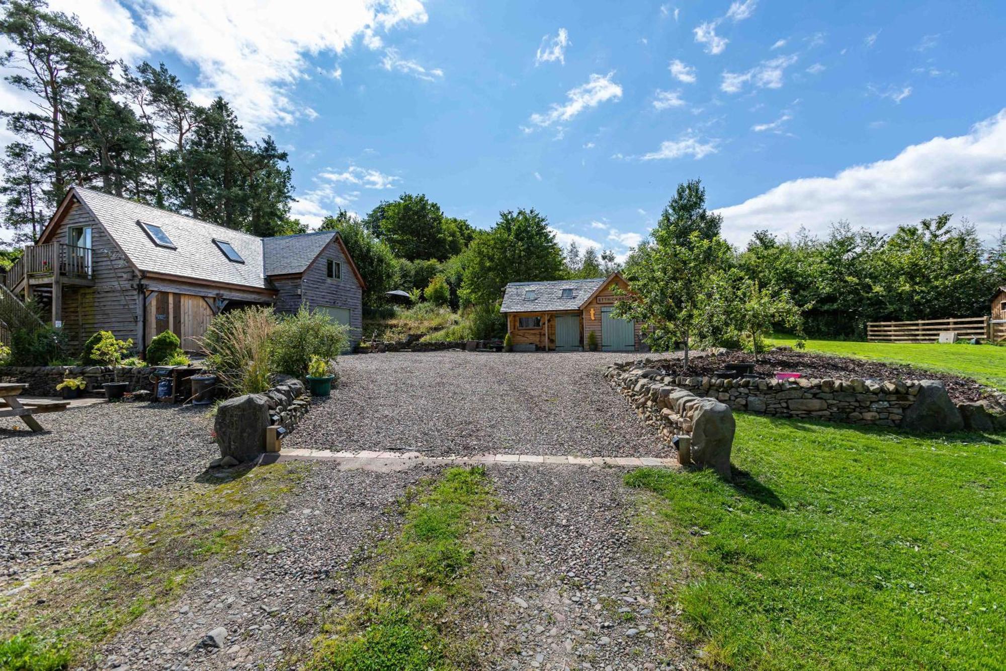 The Barn At Dormouse Cottage Selkirk Exterior foto