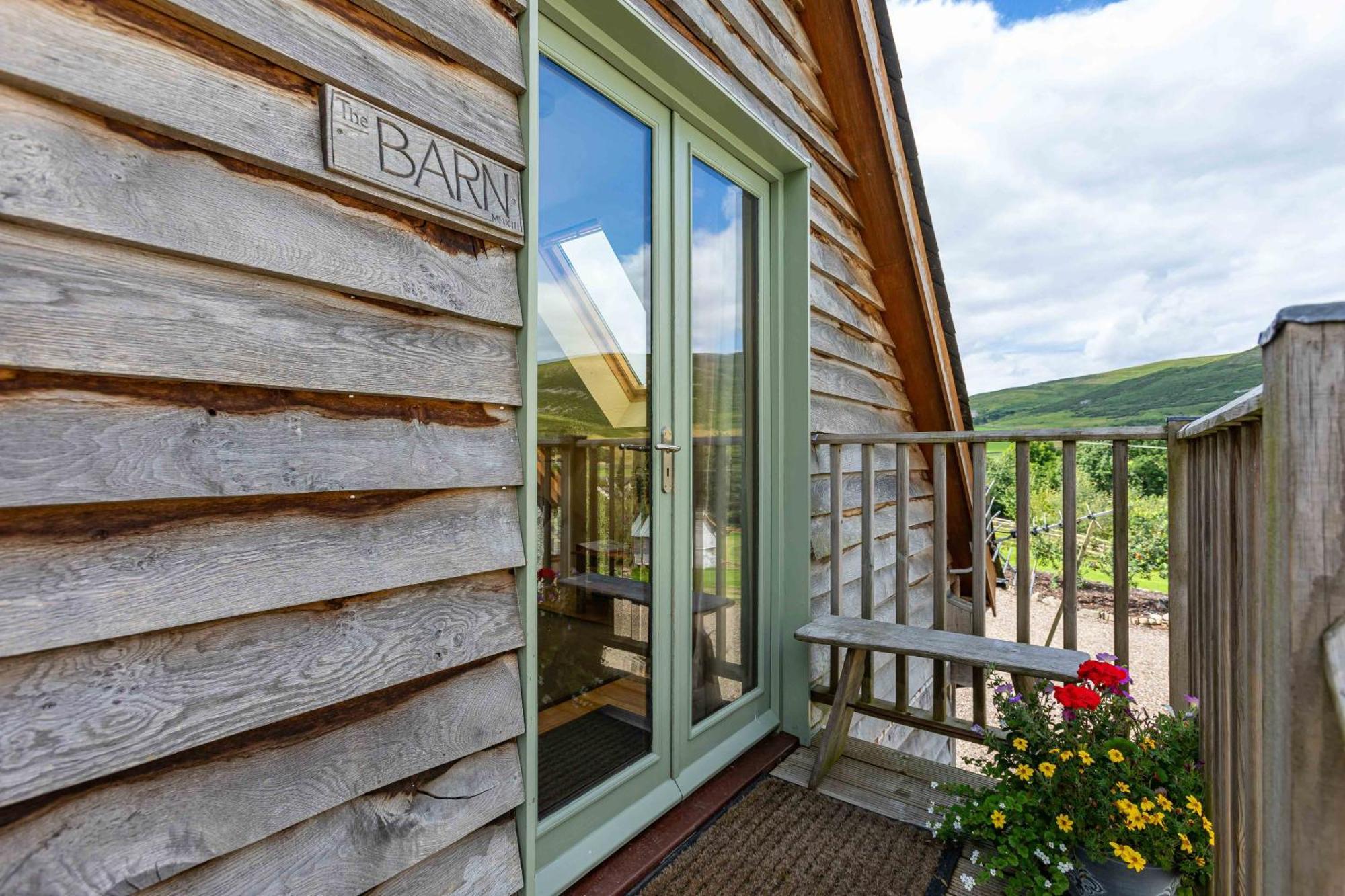The Barn At Dormouse Cottage Selkirk Exterior foto
