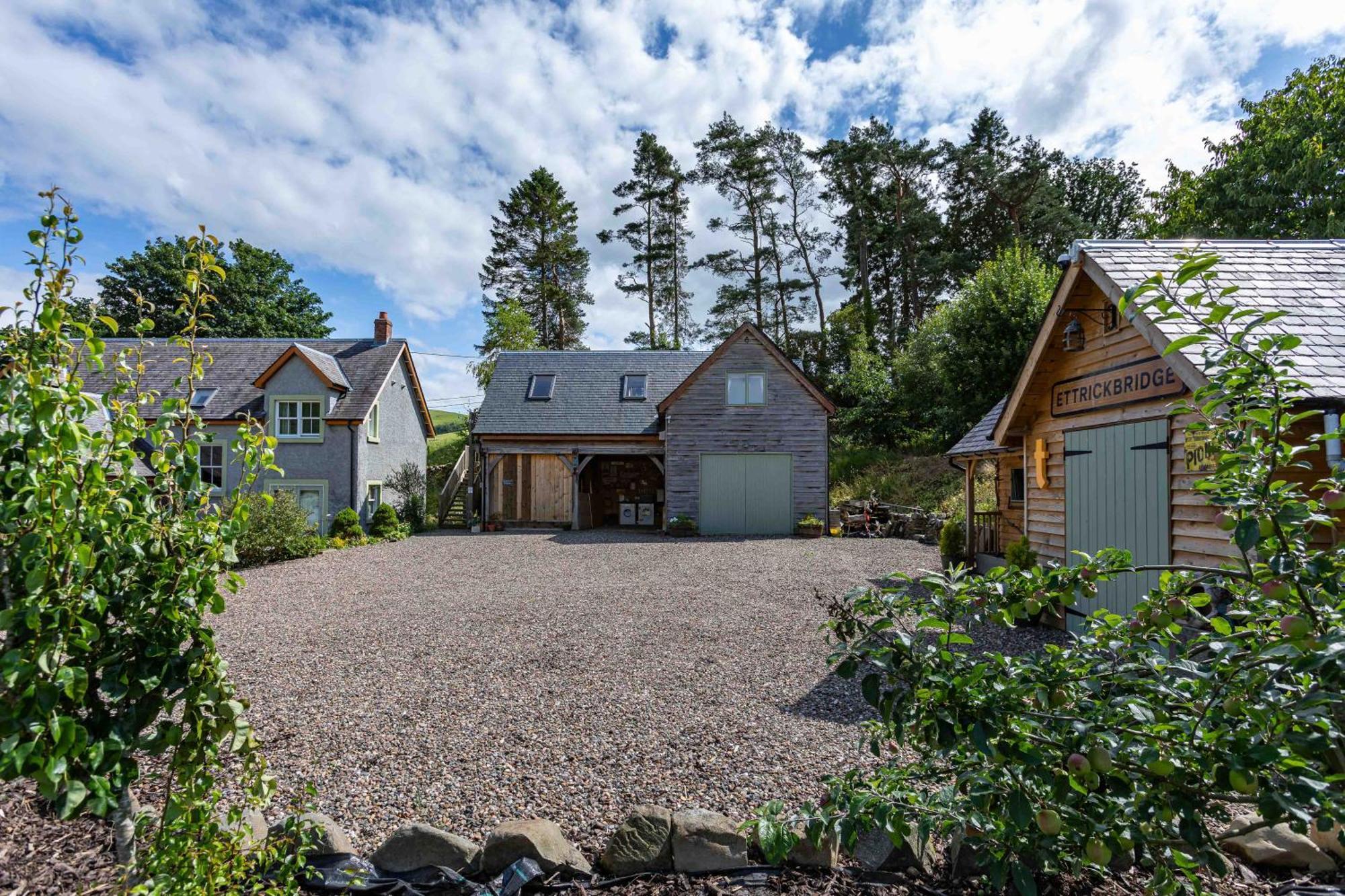 The Barn At Dormouse Cottage Selkirk Exterior foto